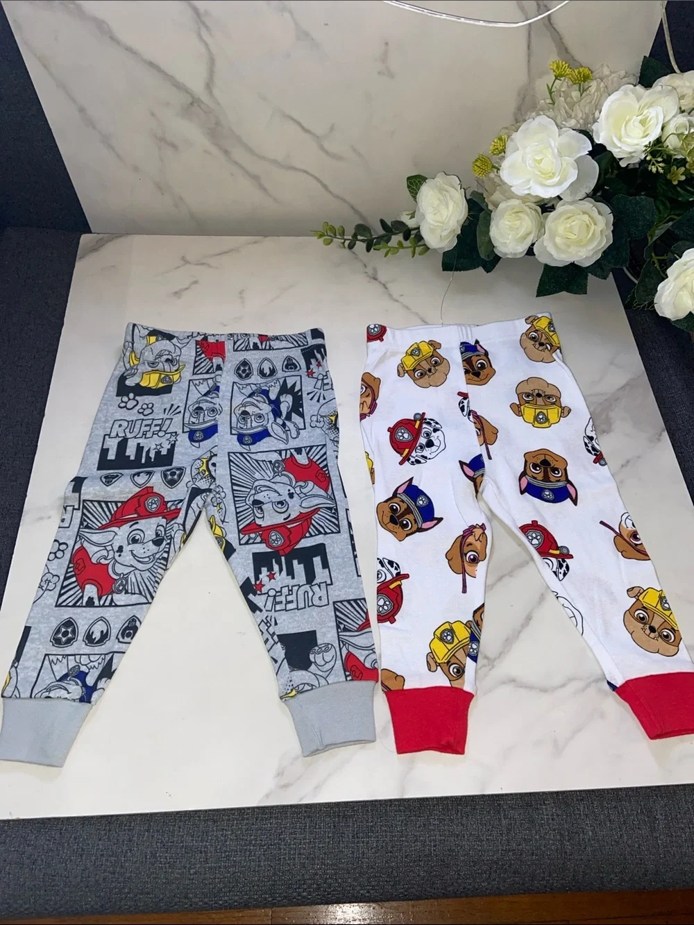 Disney And Paw Patrol Character Pajama Sets of 3 Size18 Months